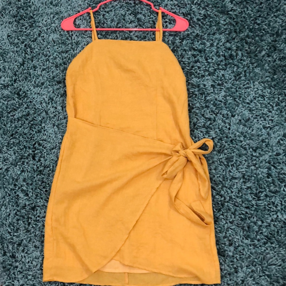 Lucca mini wrap dress